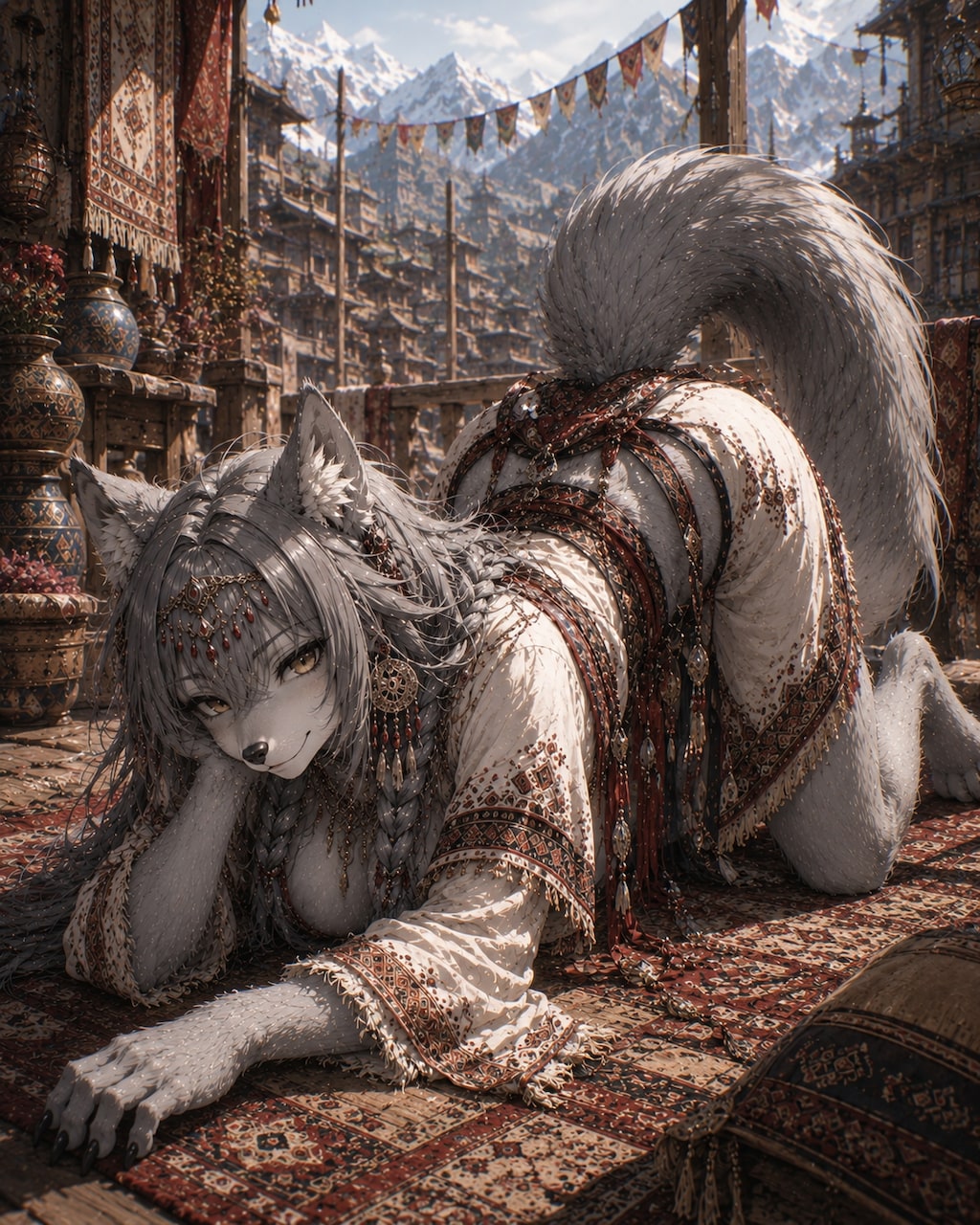 狼獣人ちゃん