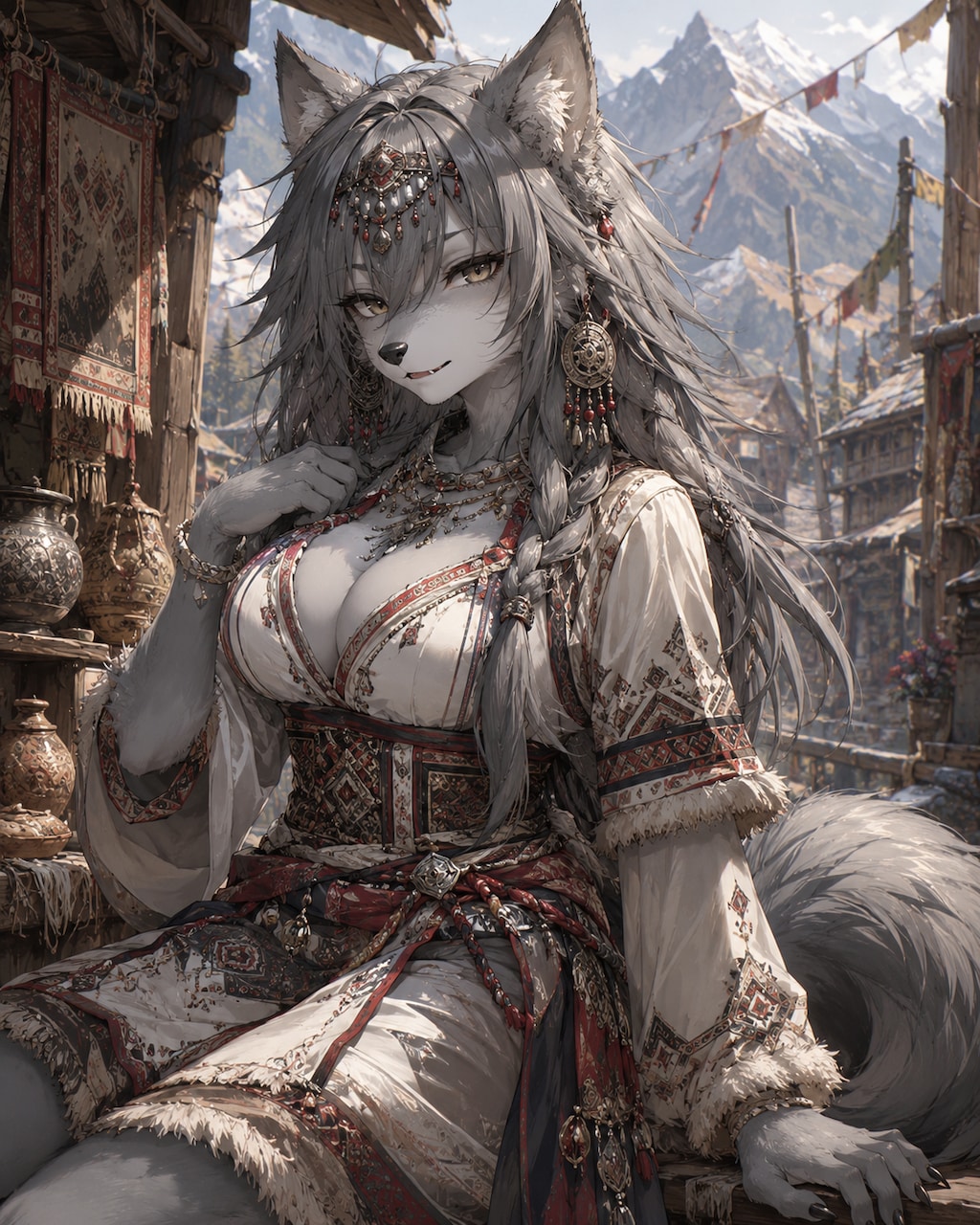 狼獣人ちゃん