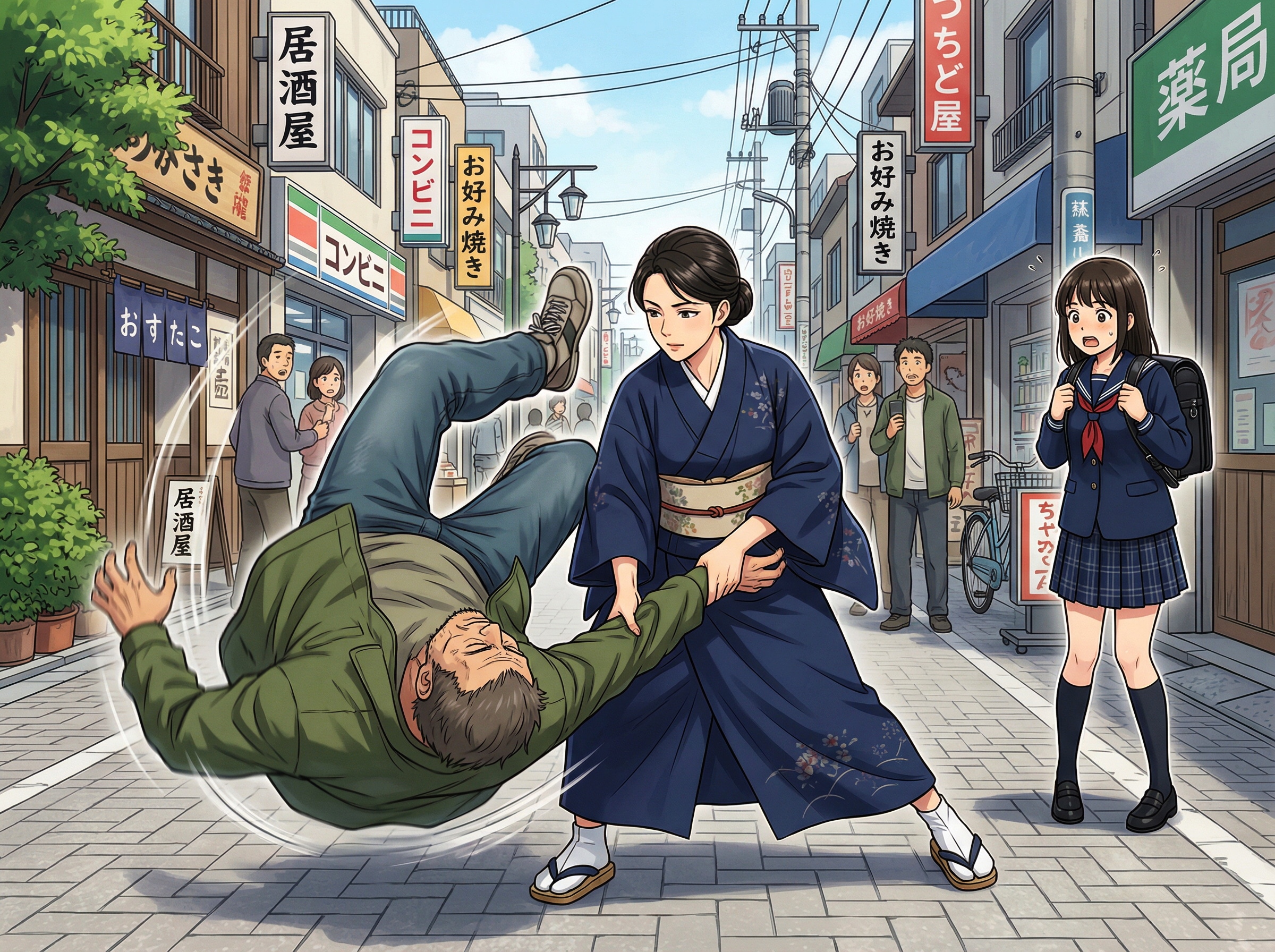 主婦和夢さん・40歳の正義 | の人気AIイラスト・グラビア