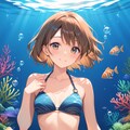 南の海の水中散歩 2枚目