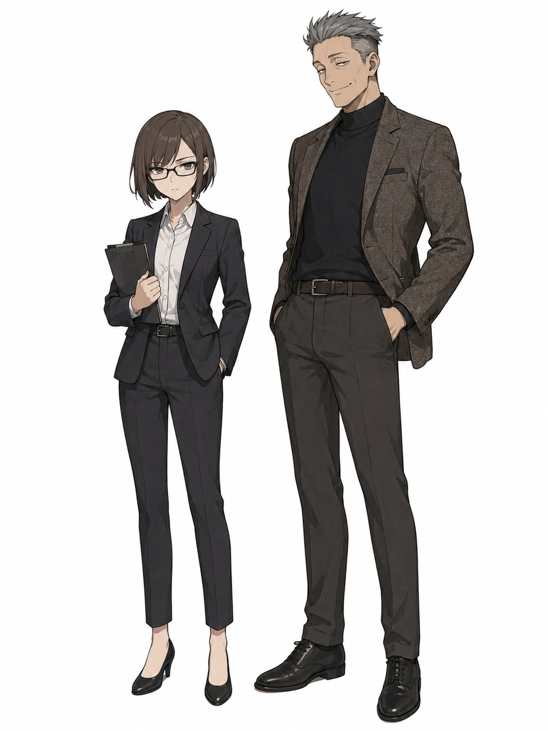 大人の男女バディ
