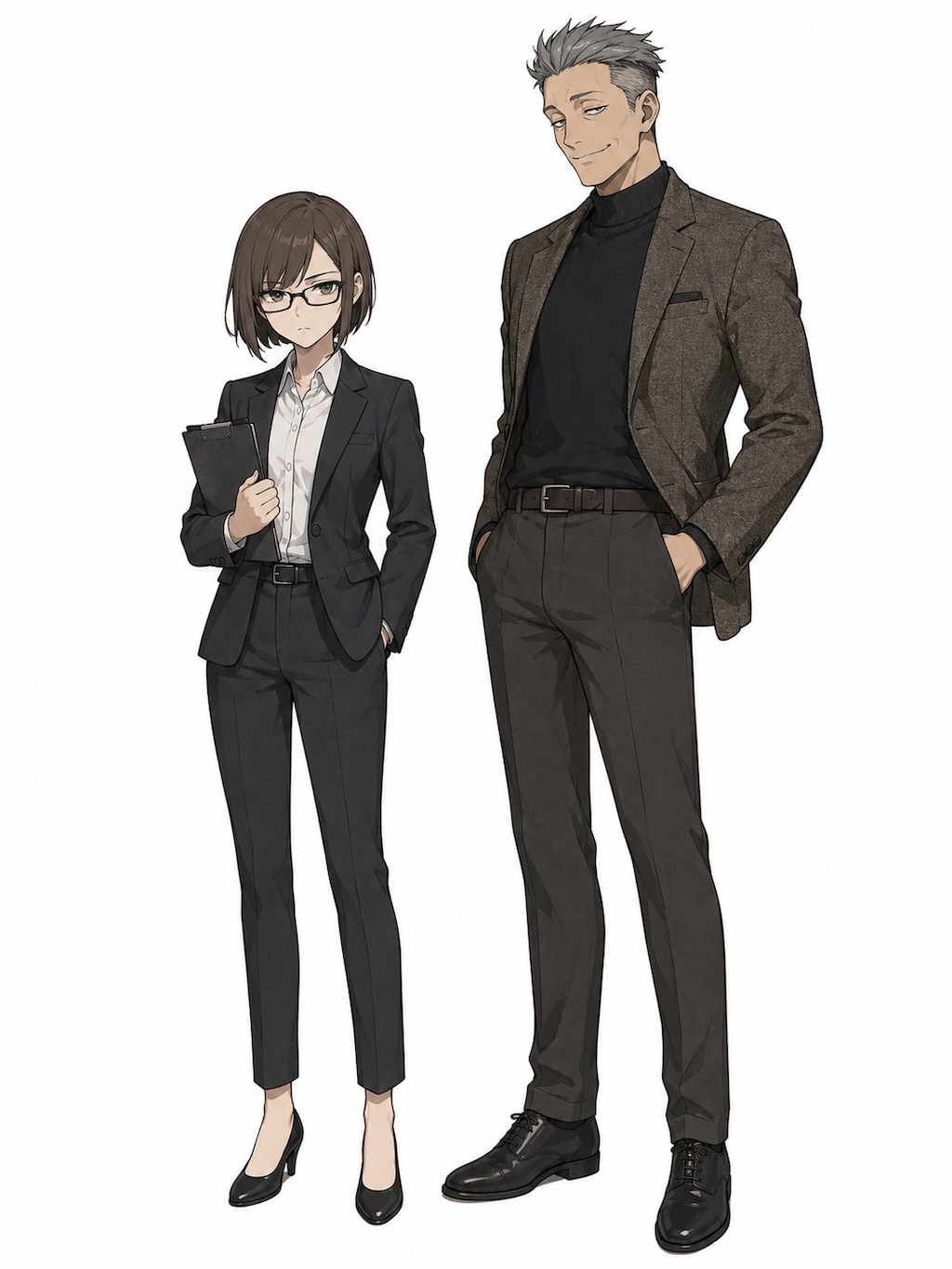 大人の男女バディ