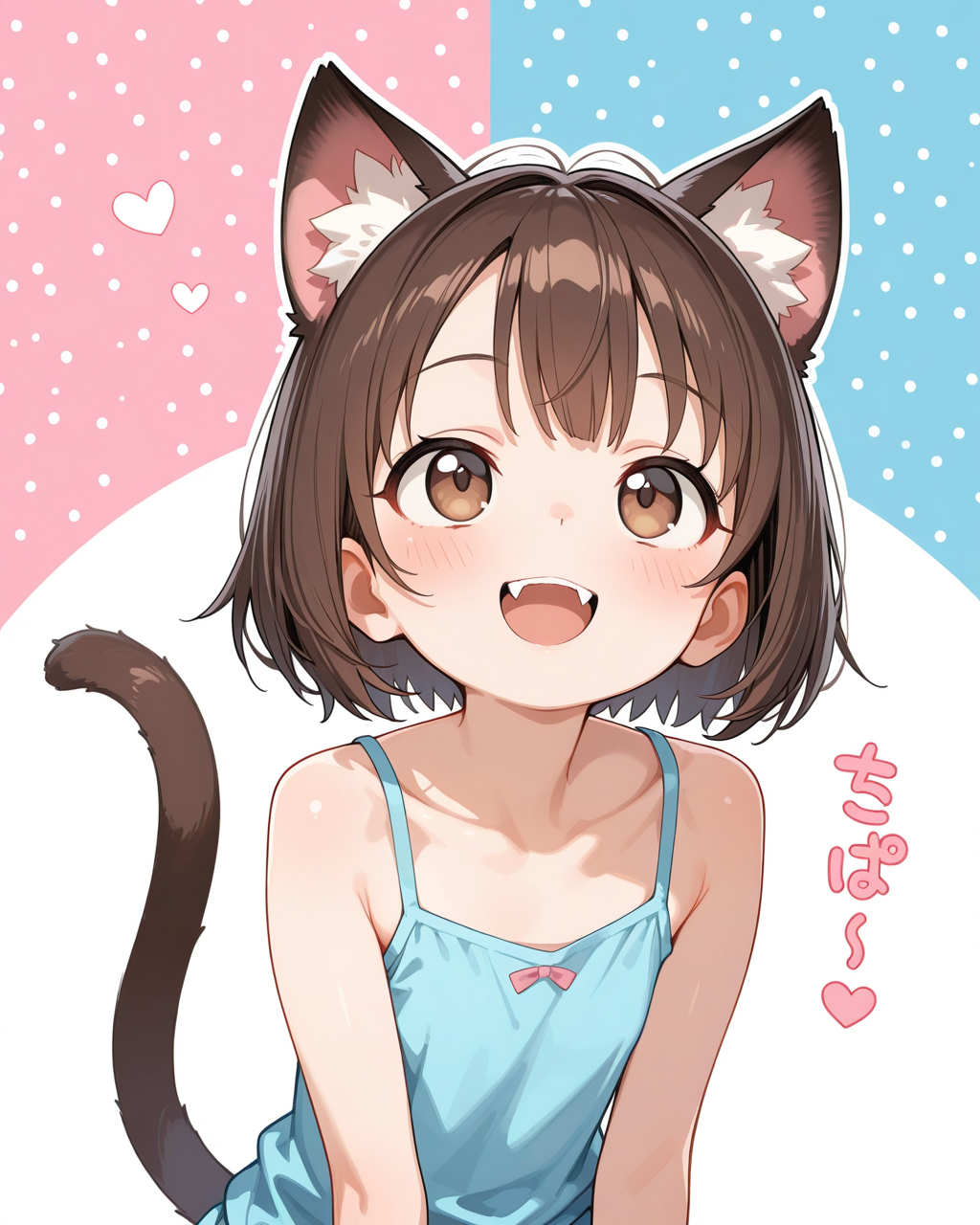 コフィちゃんを猫にしてみた♡