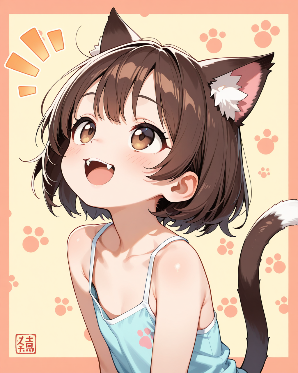 コフィちゃんを猫にしてみた♡