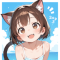 コフィちゃんを猫にしてみた♡ 3枚目