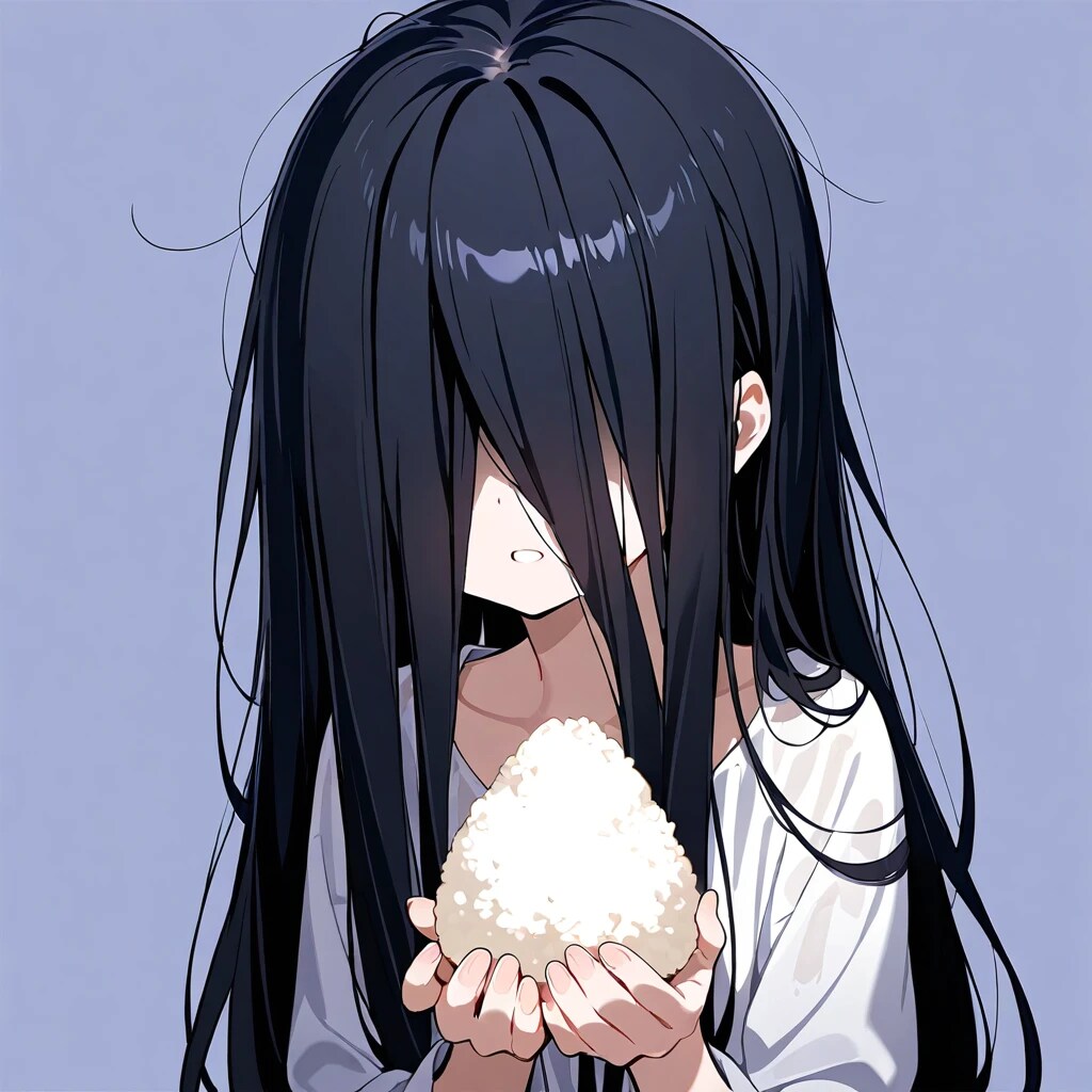 貞子さんを可愛くしよう７　食事