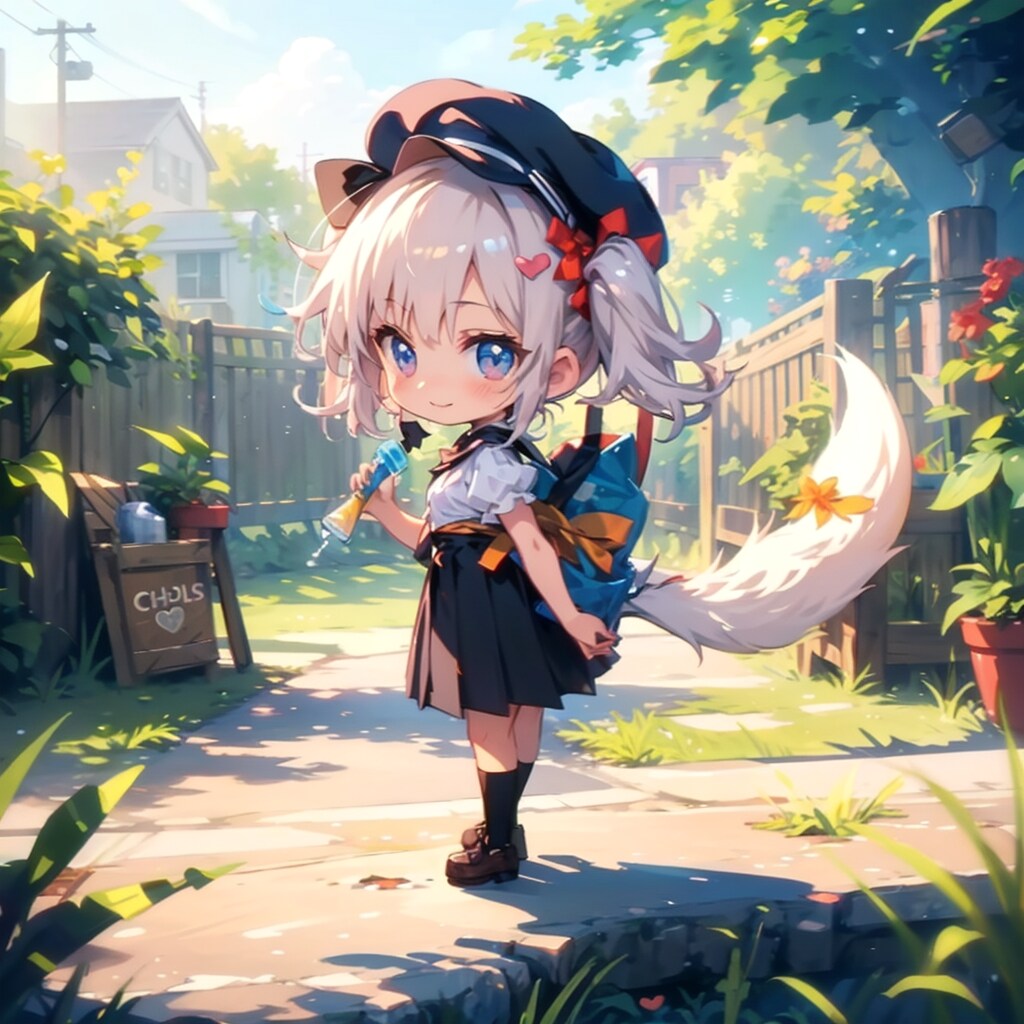 も-っふもふ、ちびちゃん。