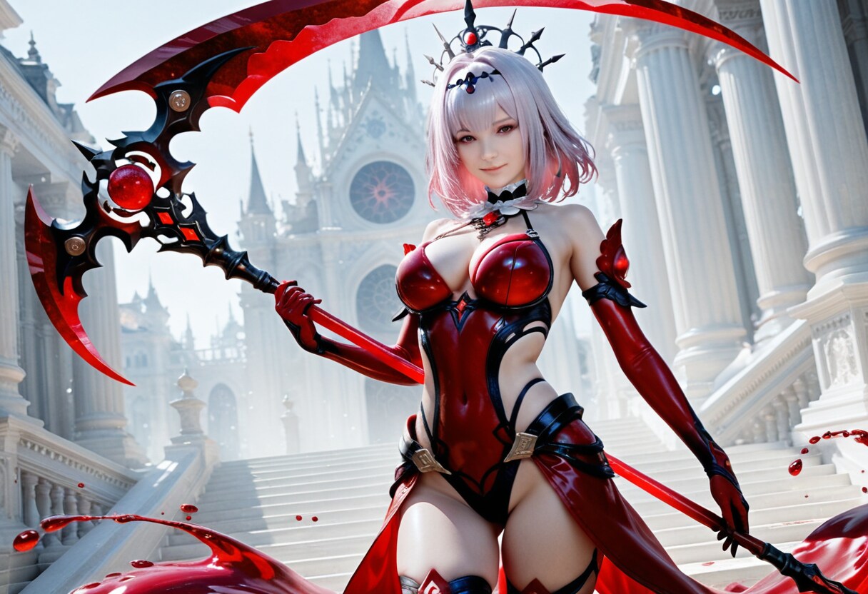 liquid ruby concept