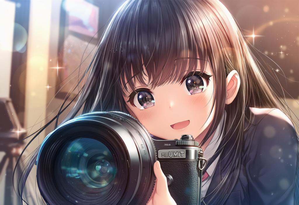 女子高生の体験入部　写真部編