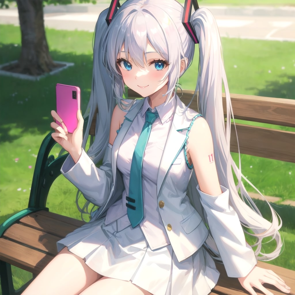 V4B 雪ミク 自撮り