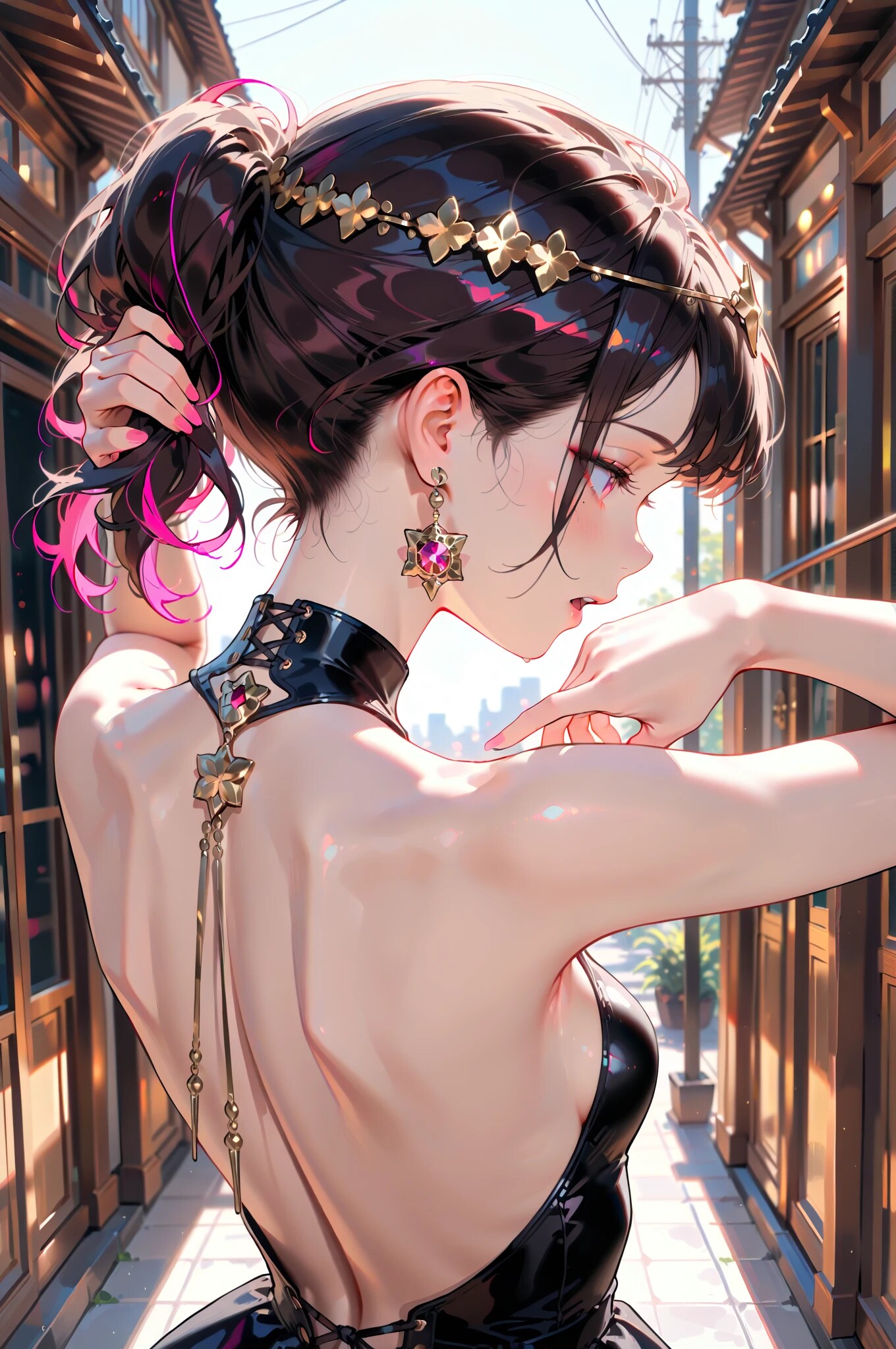 背中美人