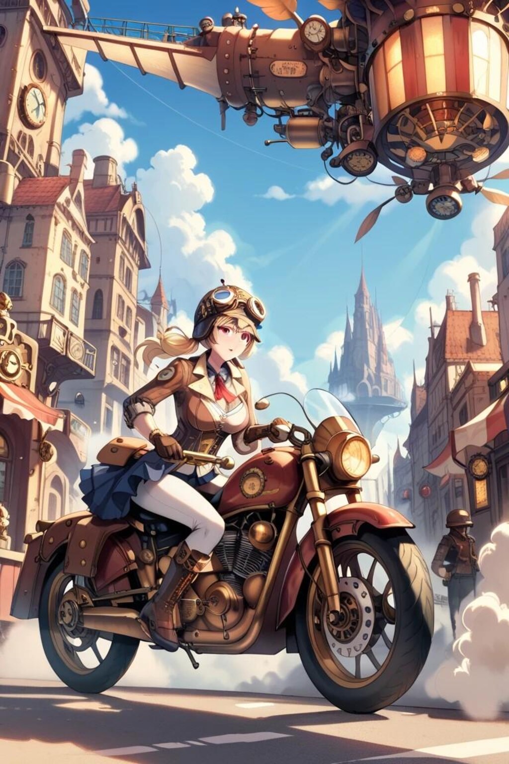 スチームパンク少女