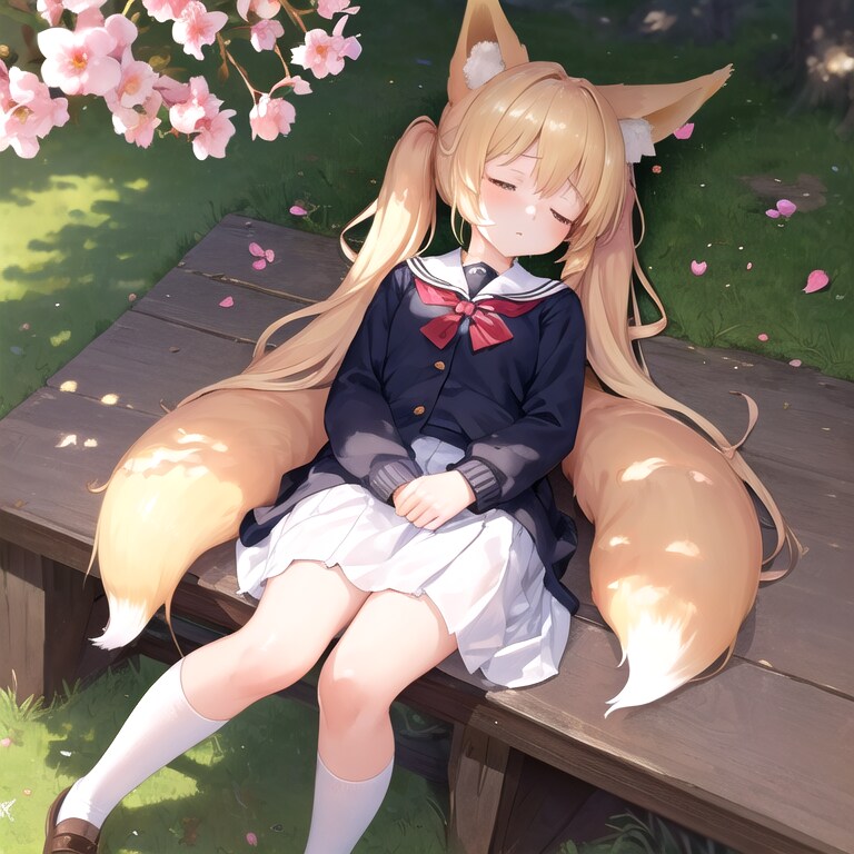 居眠り狐娘・四女