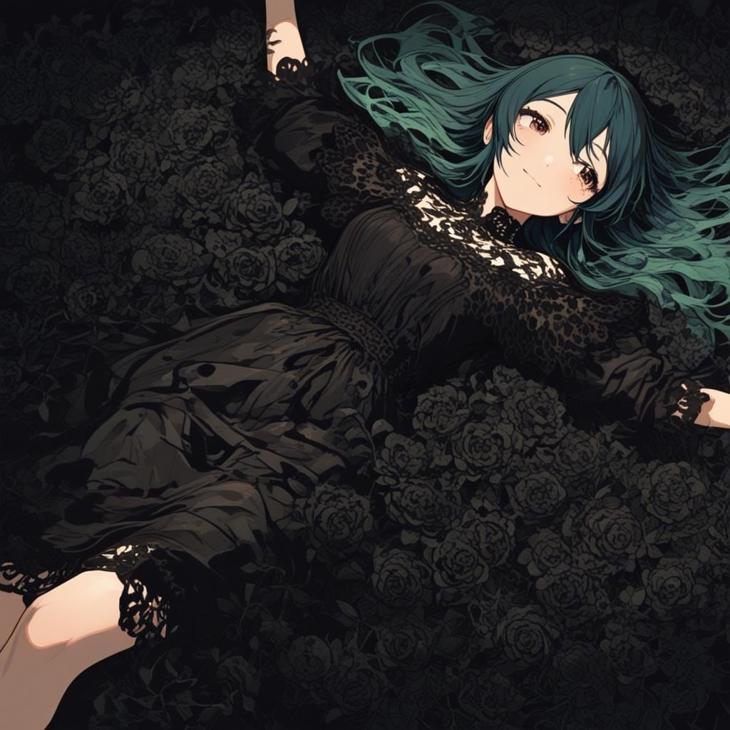 BLACK FLOWERS