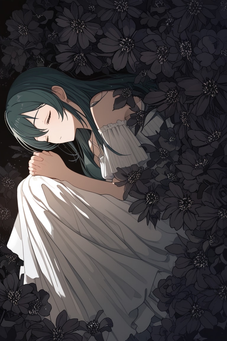 BLACK FLOWERS