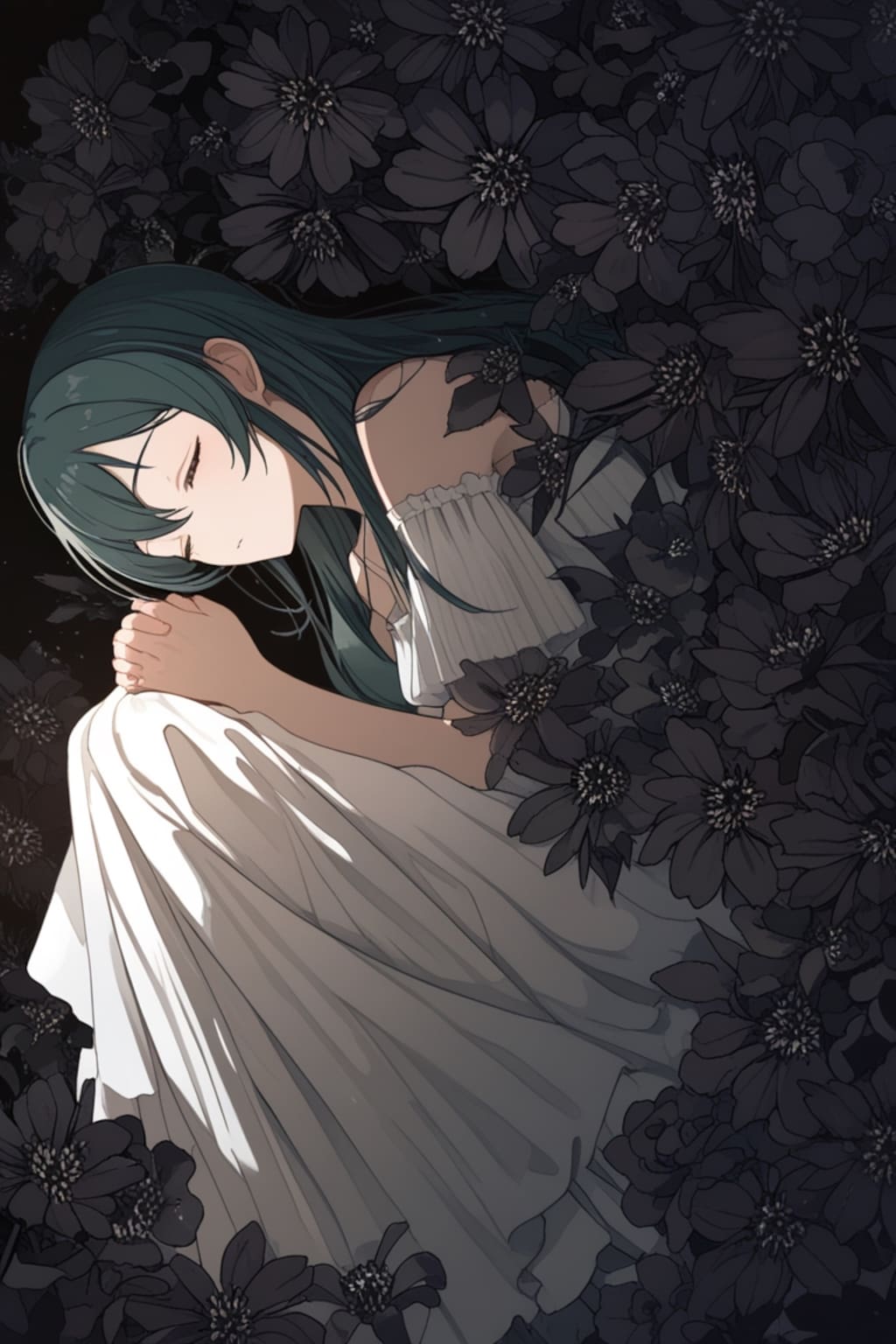 BLACK FLOWERS
