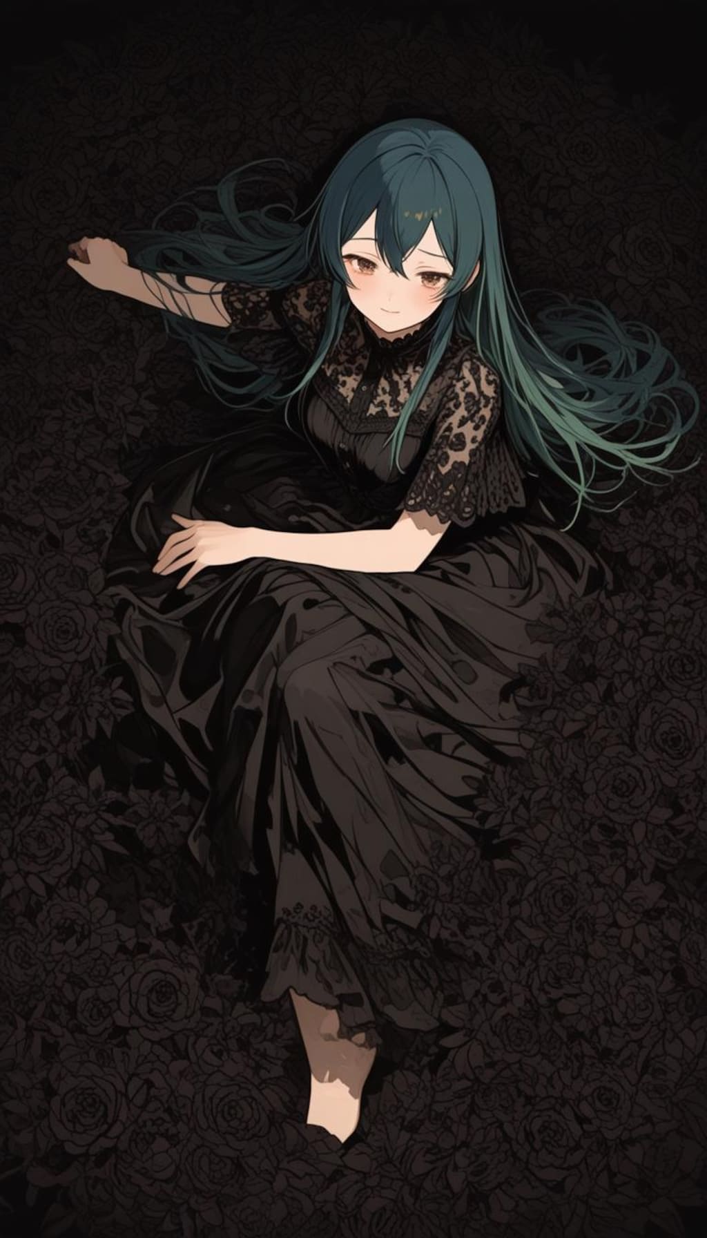 BLACK FLOWERS