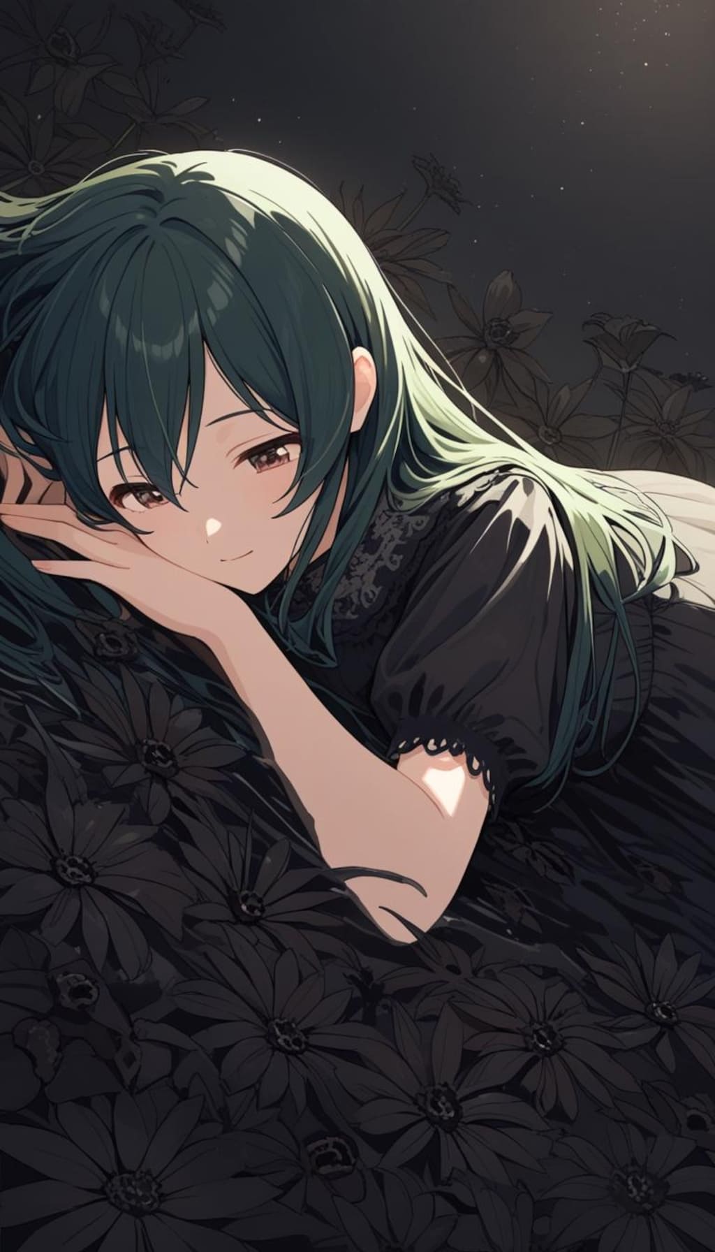BLACK FLOWERS