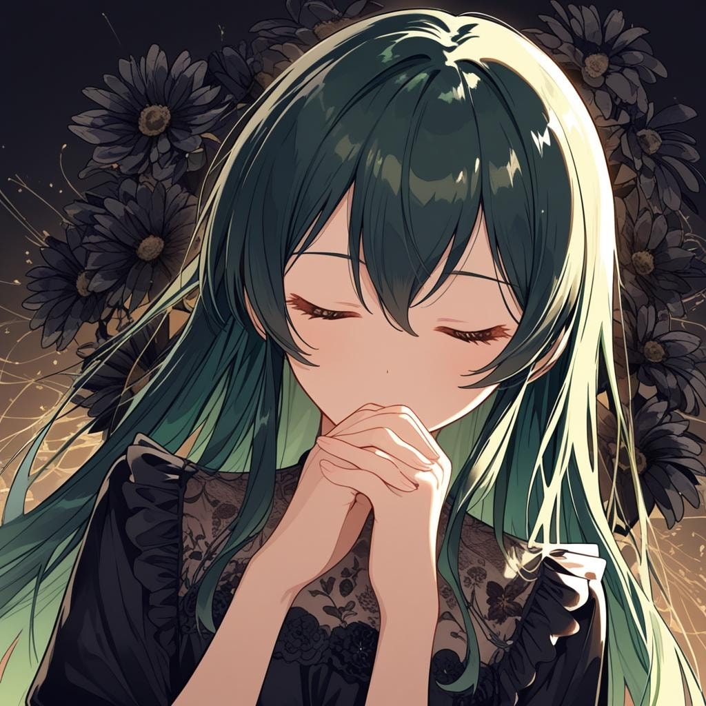 BLACK FLOWERS