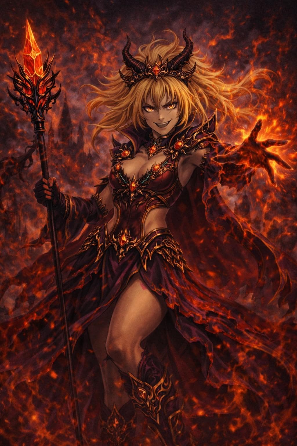 魔女化メンバー（クロノ×エイラ×ロボ）