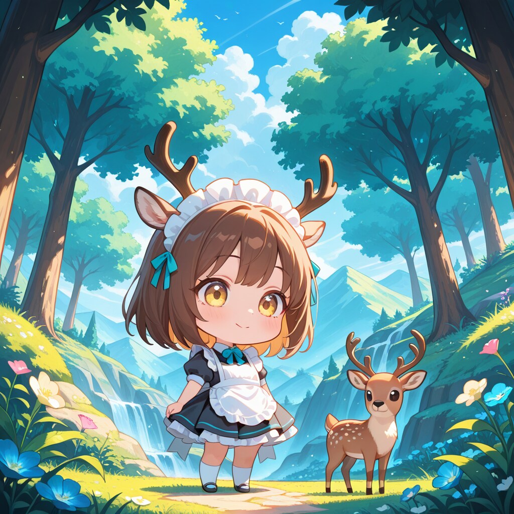 裏山のメイドさん