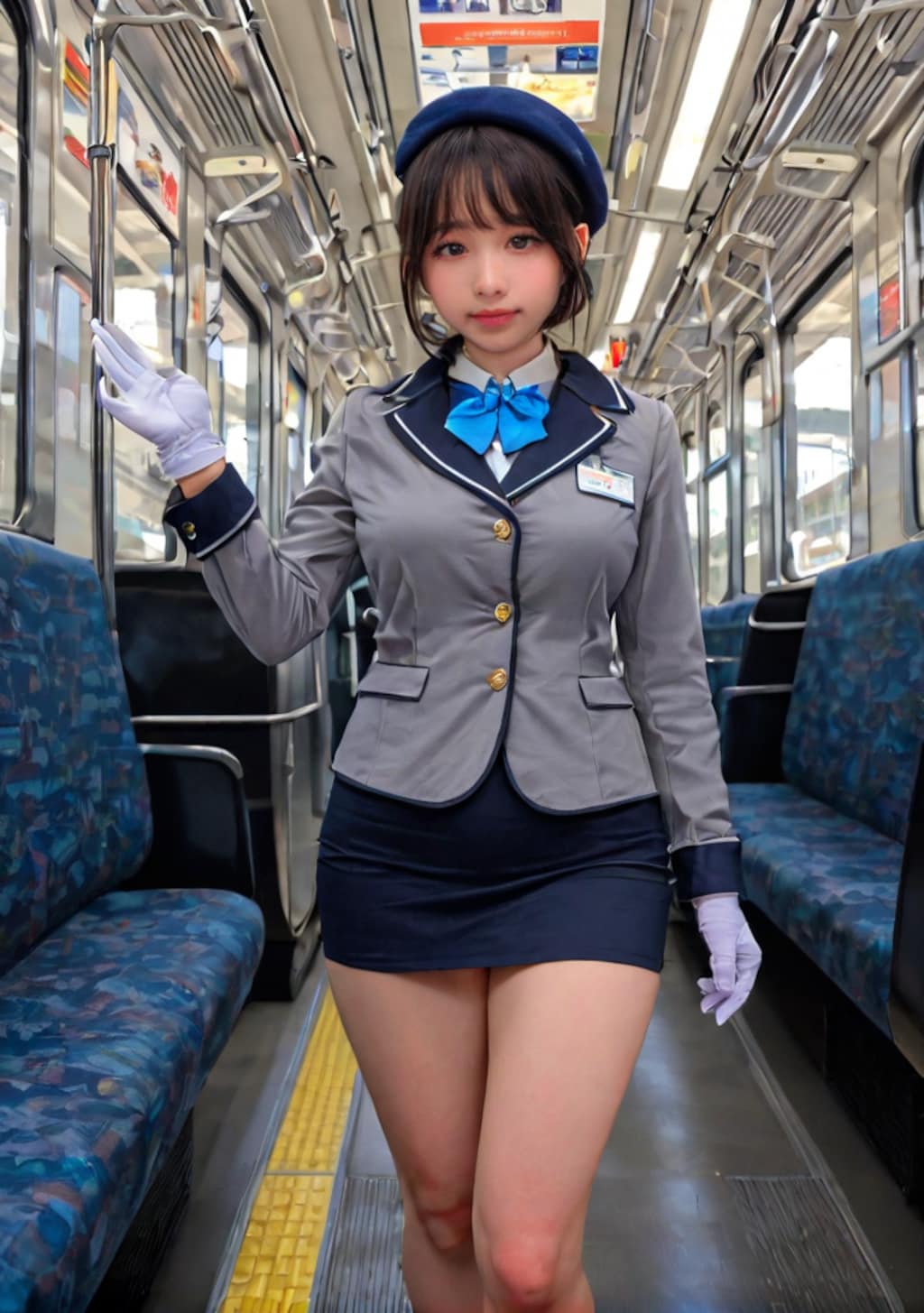 鉄道娘　（車掌　運転手）