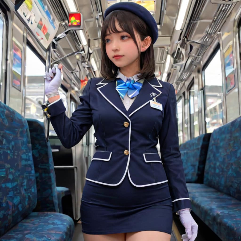 鉄道娘　（車掌　運転手）