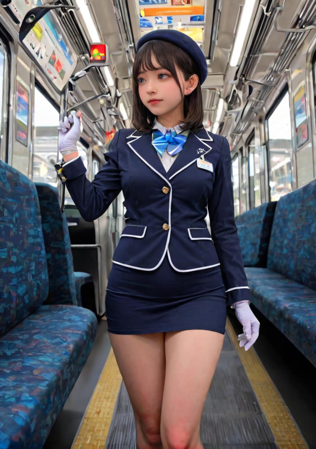 鉄道娘　（車掌　運転手）