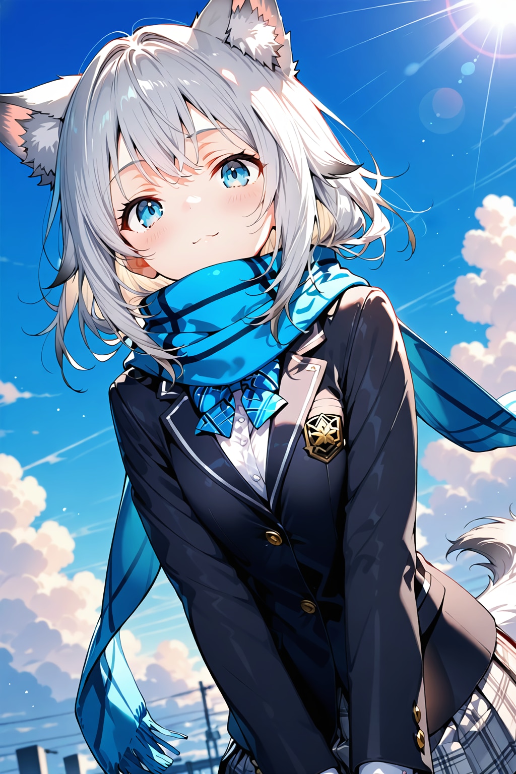 零れる吐息と冬の空