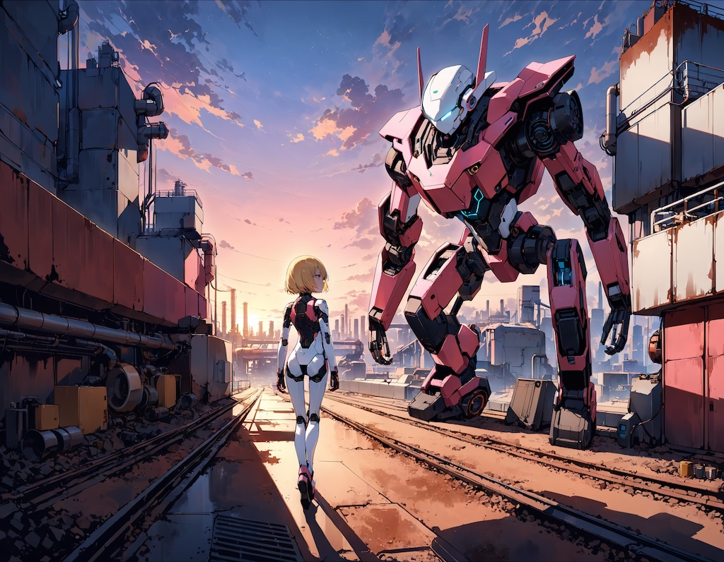 ロボとサイボーグ少女