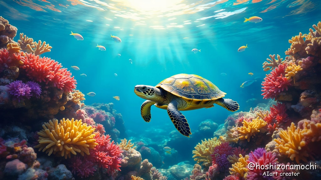 サンゴの迷宮を泳ぐ古代の航海者 - Ancient navigators swim through the coral labyrinth