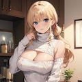 DTを○すセーター 5枚目