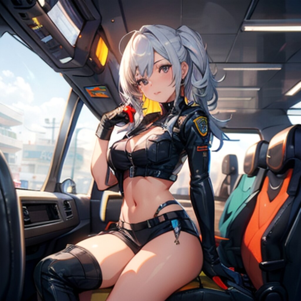 近未来の婦警さん250723