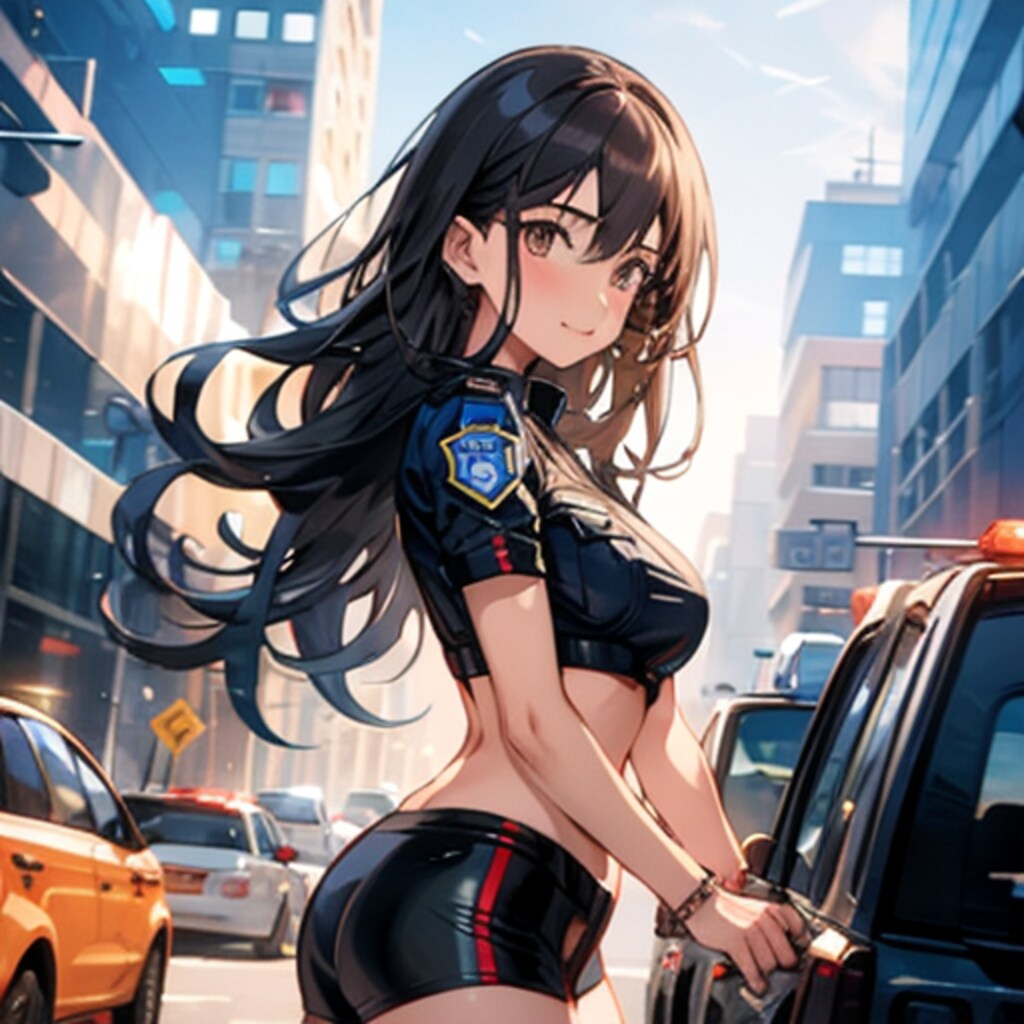 近未来の婦警さん250723