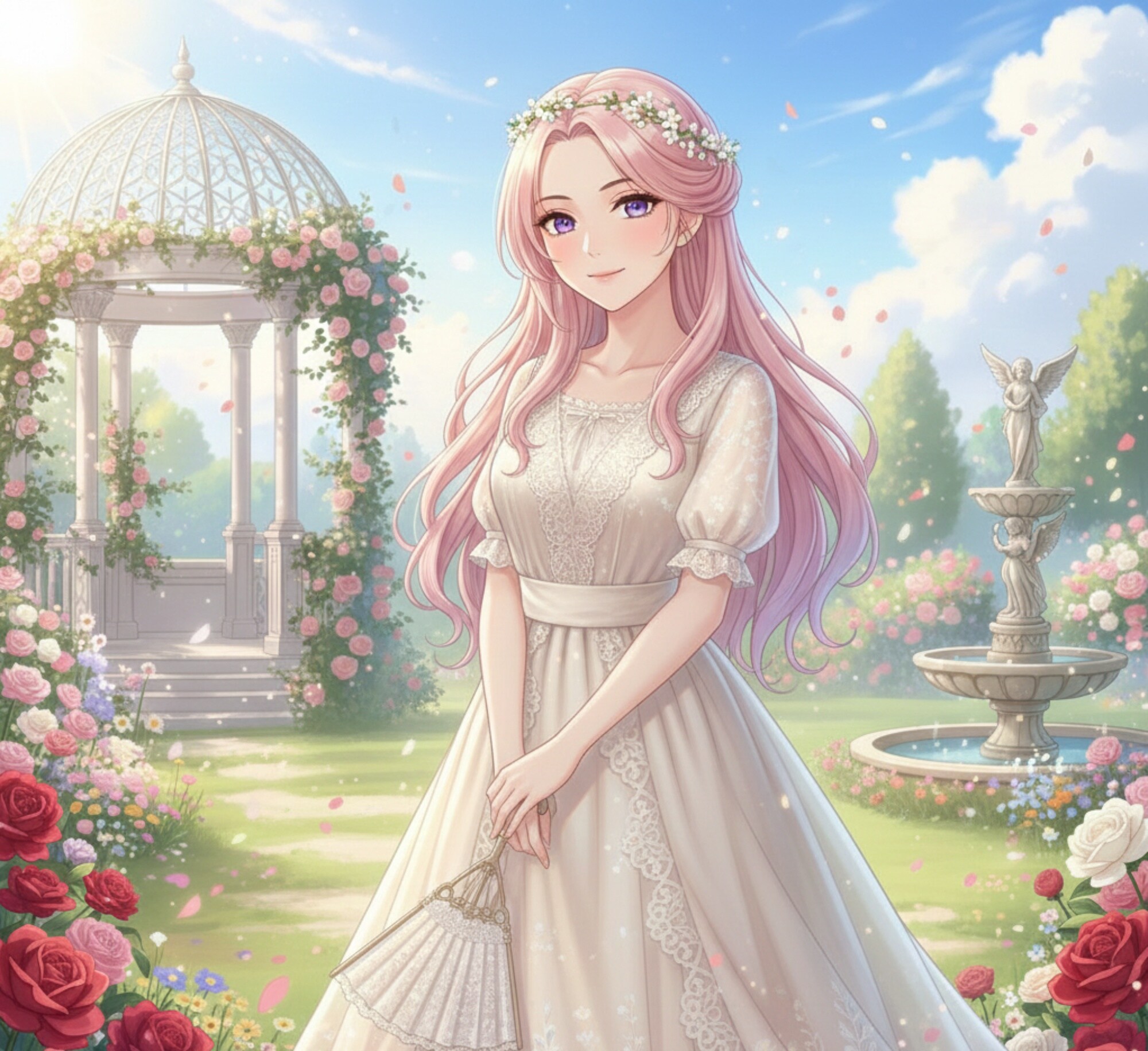 花の冠の乙女 | の人気AIイラスト・グラビア