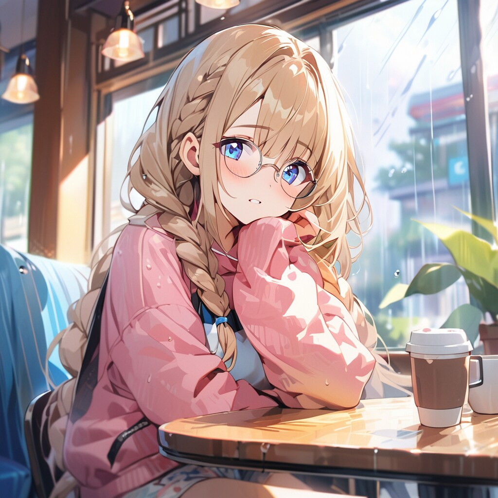 雨の朝