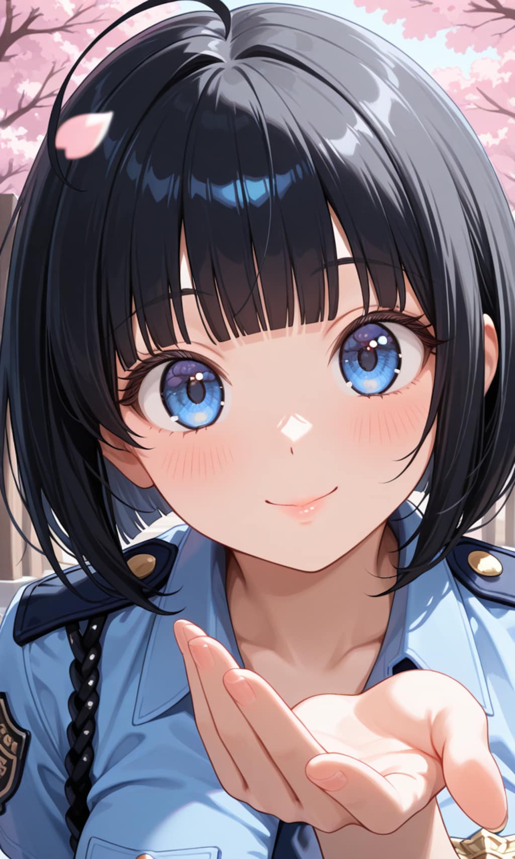 【うちの子】春の交通安全ポスターのおまけ１