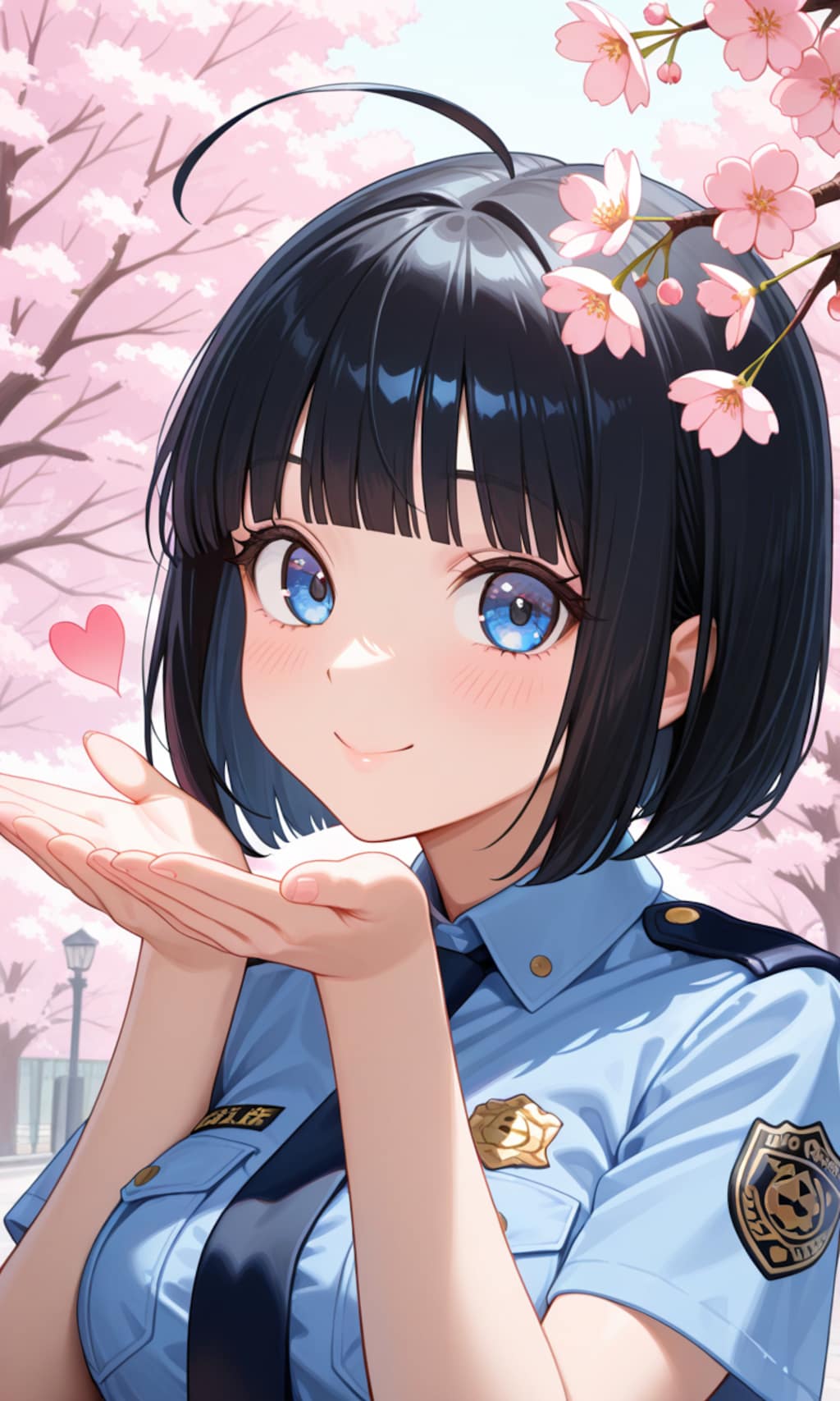 【うちの子】春の交通安全ポスターのおまけ１