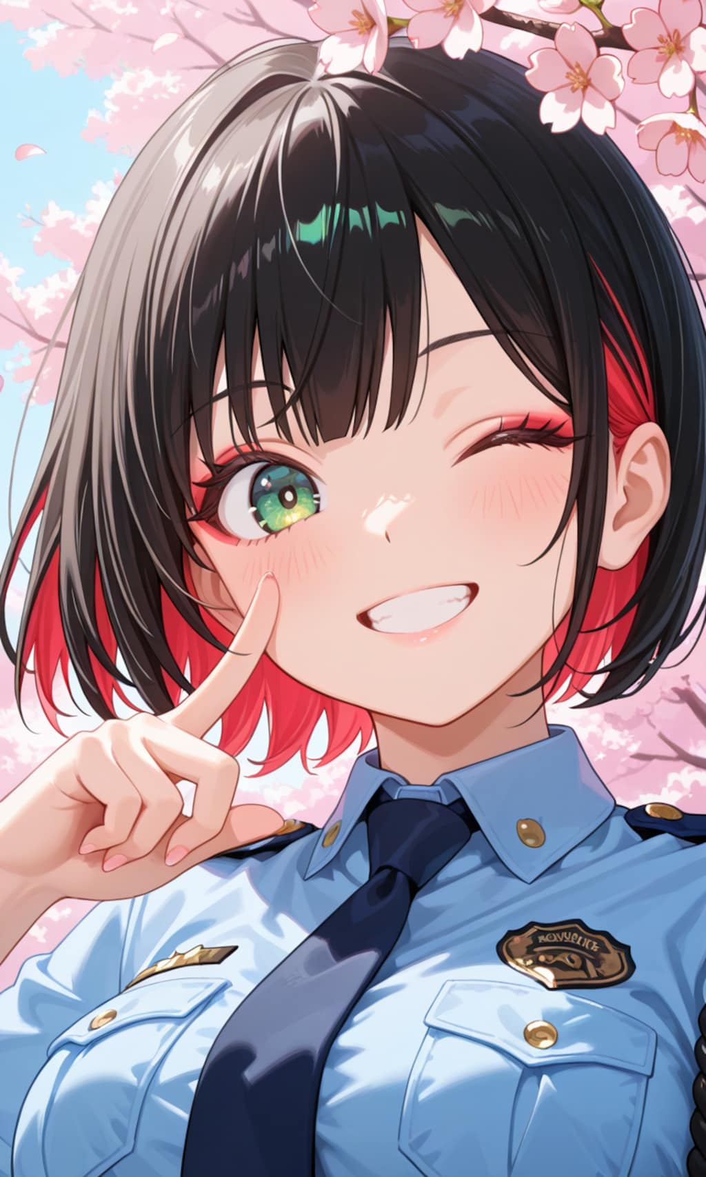 【うちの子】春の交通安全ポスターのおまけ１