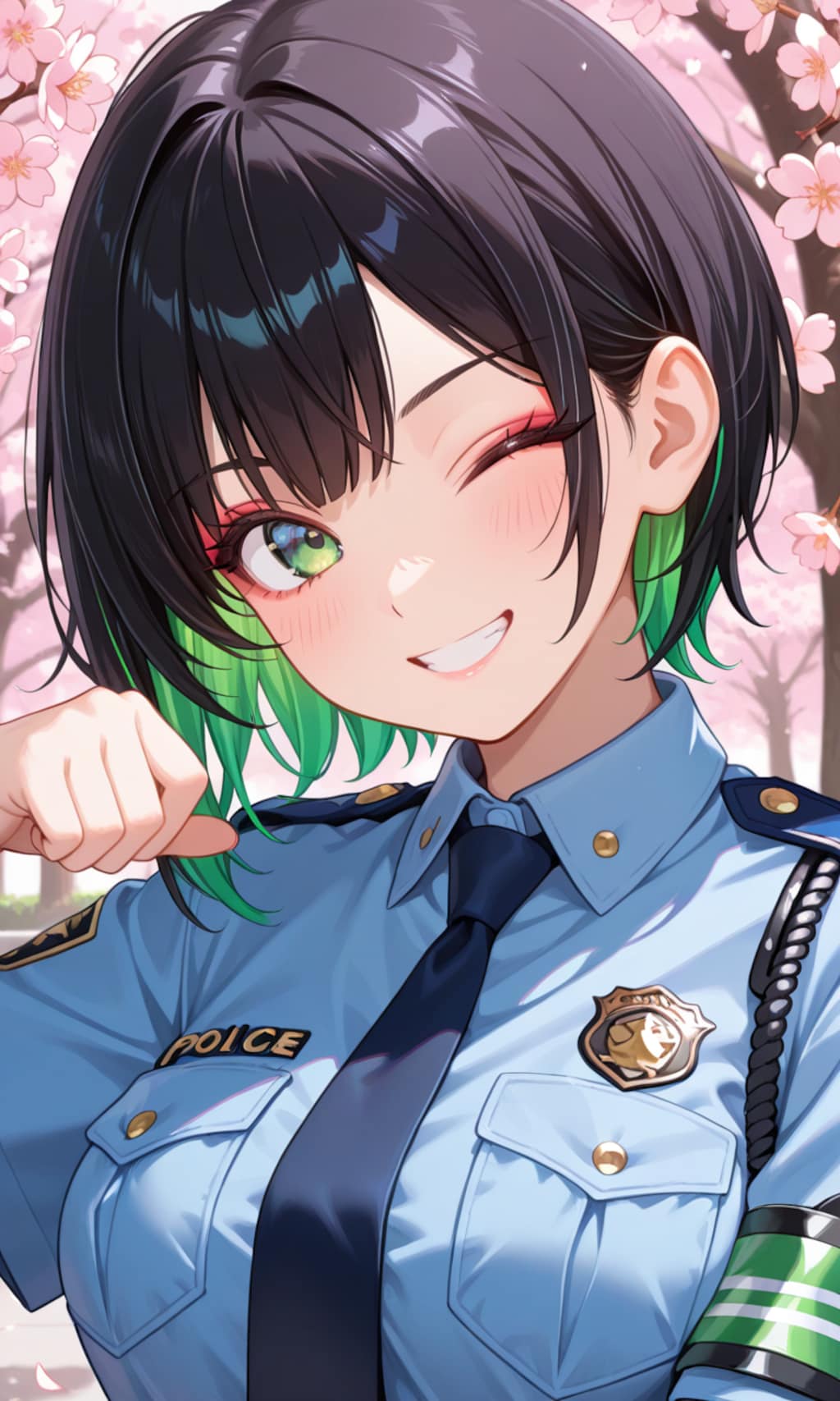 【うちの子】春の交通安全ポスターのおまけ１