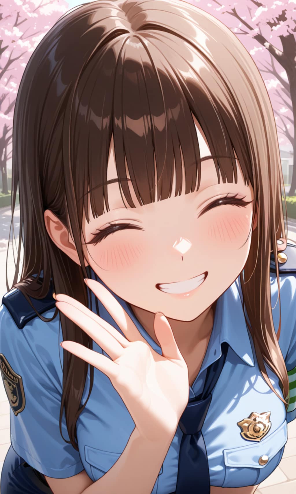 【うちの子】春の交通安全ポスターのおまけ１