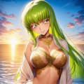 金砂の坂道に滲む余熱 — Golden Slope, Velvet Glow 2枚目