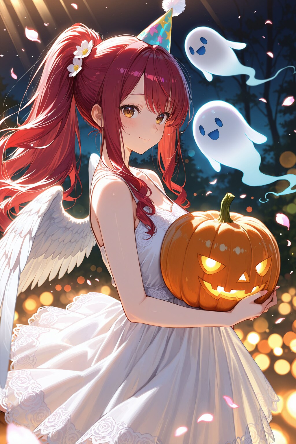 天使さん頑張ります（ミカエルさん）ハロウィン