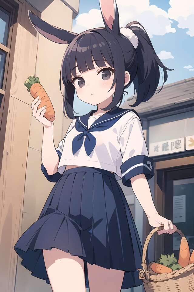ニンジンあげないよ