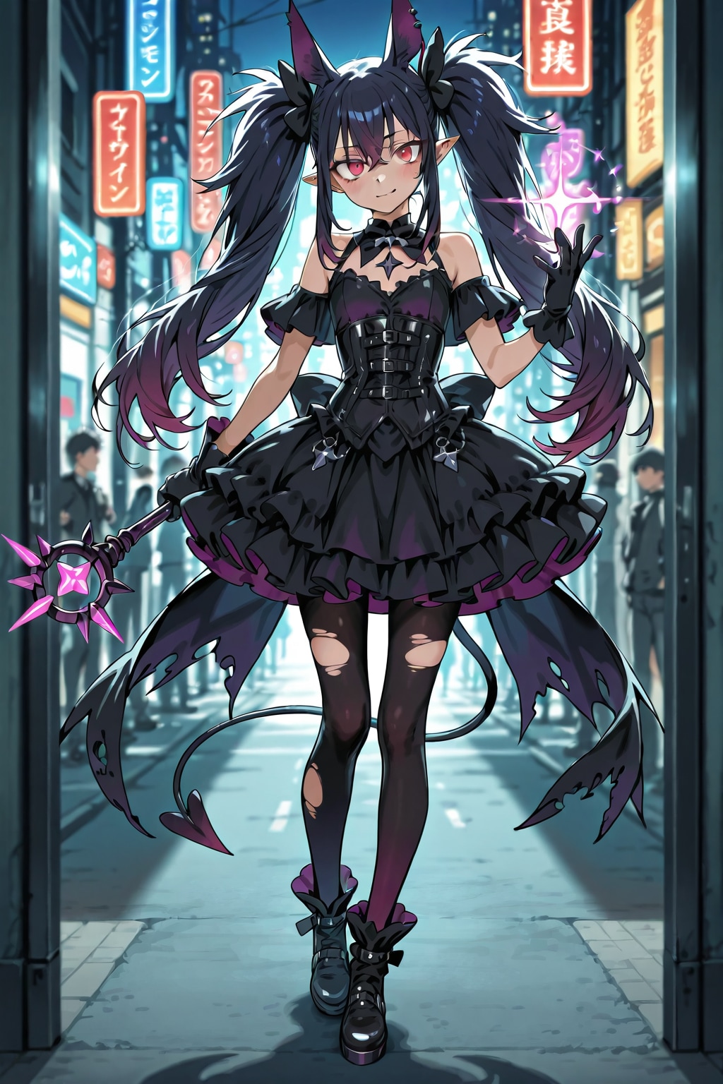 ダーク系魔法少女