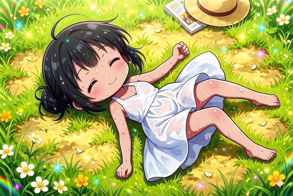 Drenched cutie