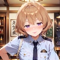 ジト目婦警さんとビール ～乾さつきのドライな日常～ Z727 2枚目