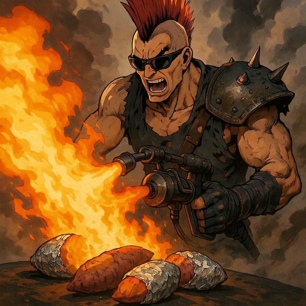 焼芋は遠赤外線だ | の人気AIイラスト・グラビア