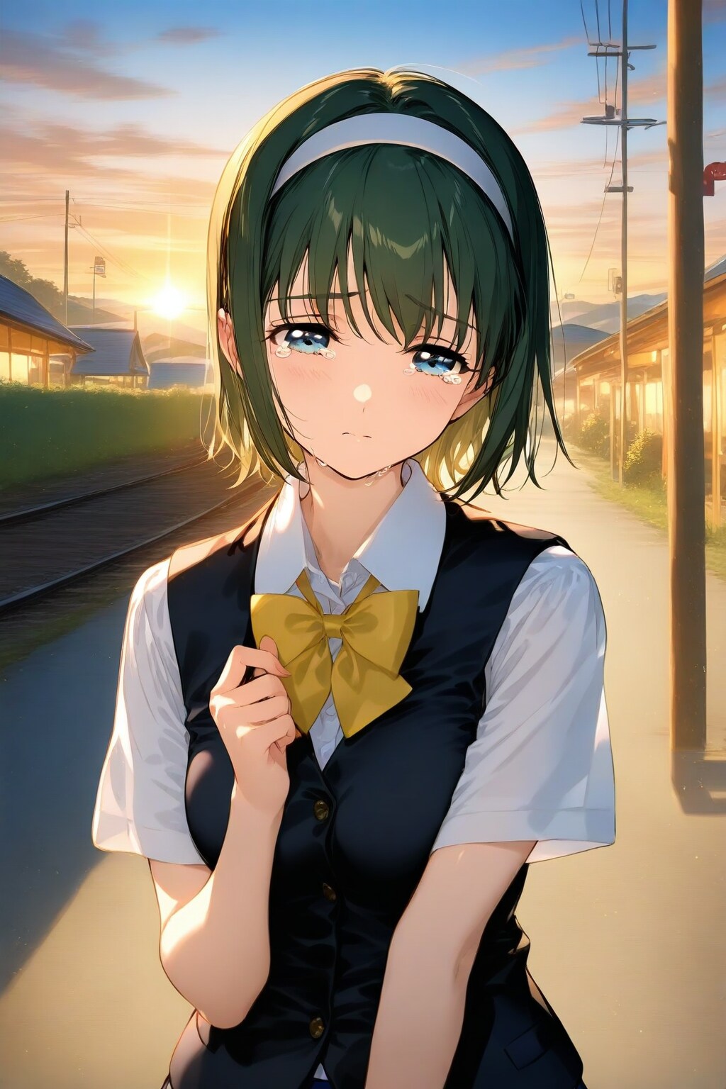 小鳥さんと地方の駅