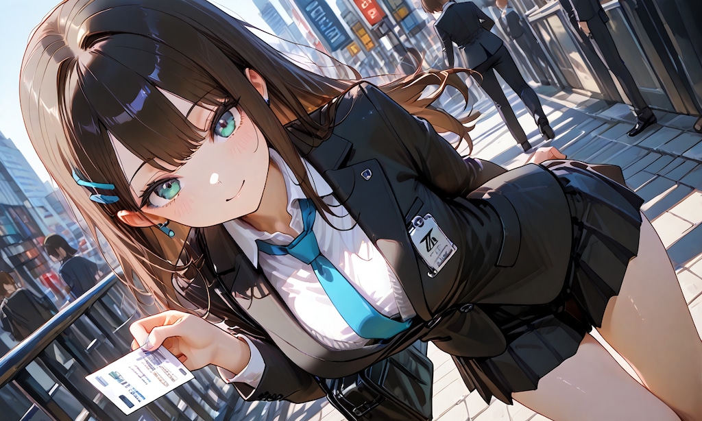 制服で勧誘